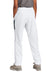 Sport-Tek YPST800 Youth Moisure Wicking Travel Pants w/ Pockets White/Iron Grey Model Back
