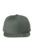 Yupoong Hats 6089/6089MT Mens Adjustable Hat Dark Grey Flat Front