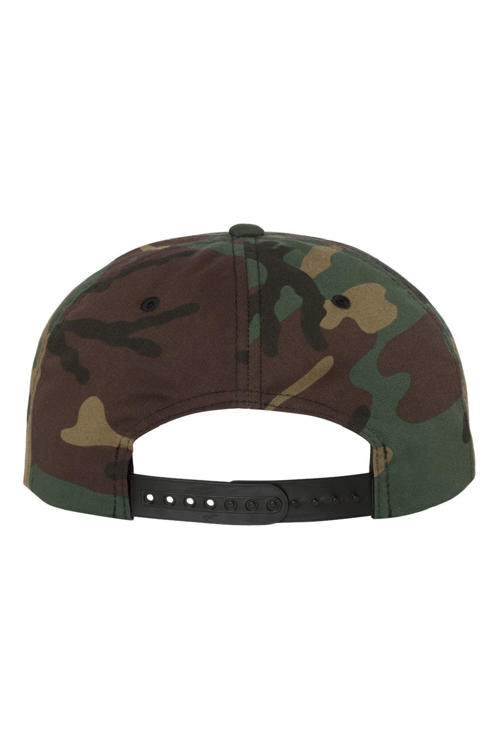 Yupoong Hats 6089/6089MT Mens Adjustable Hat Camo Flat Back