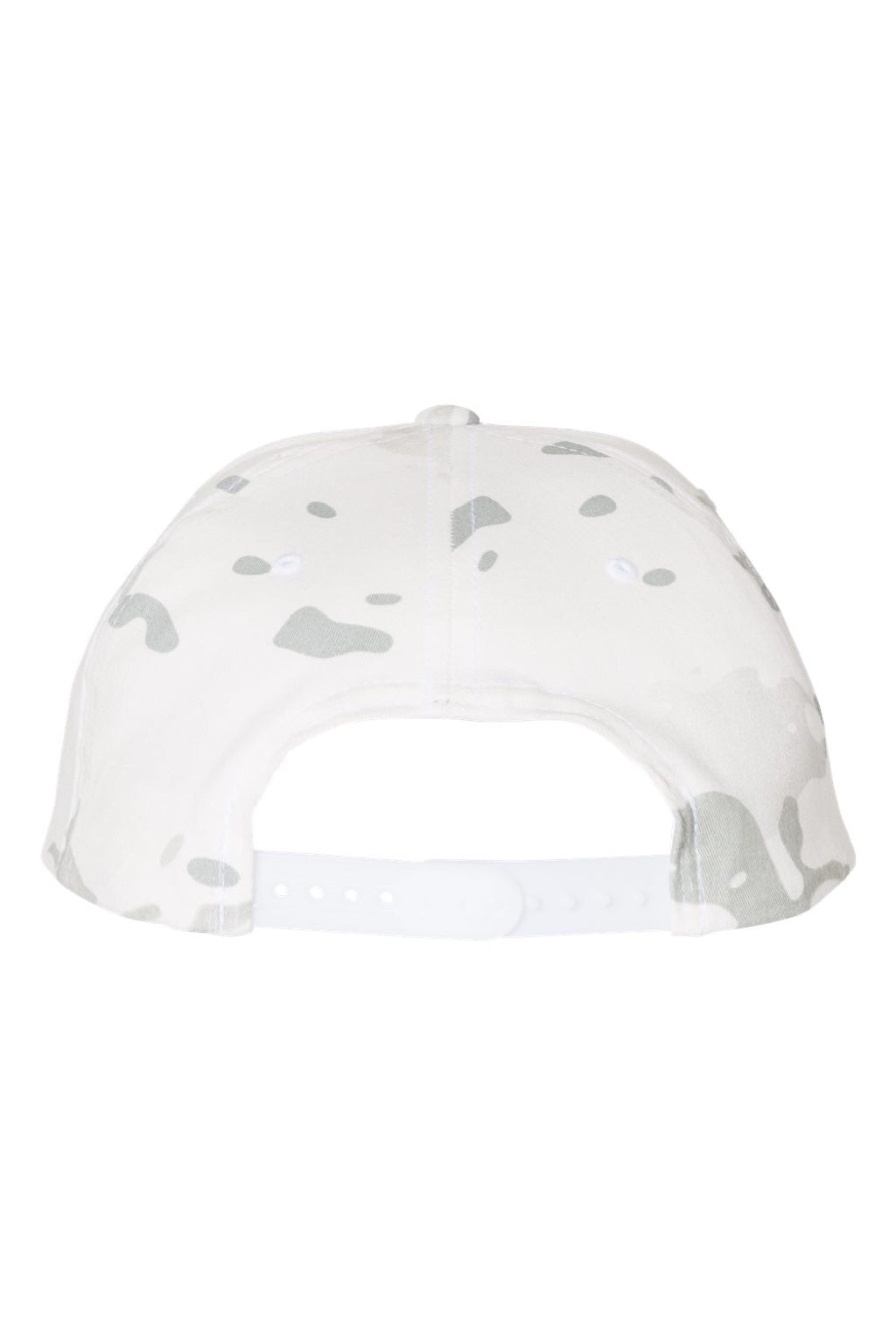 Yupoong Hats 6089/6089MT Mens Adjustable Hat Multicam Alpine Flat Back