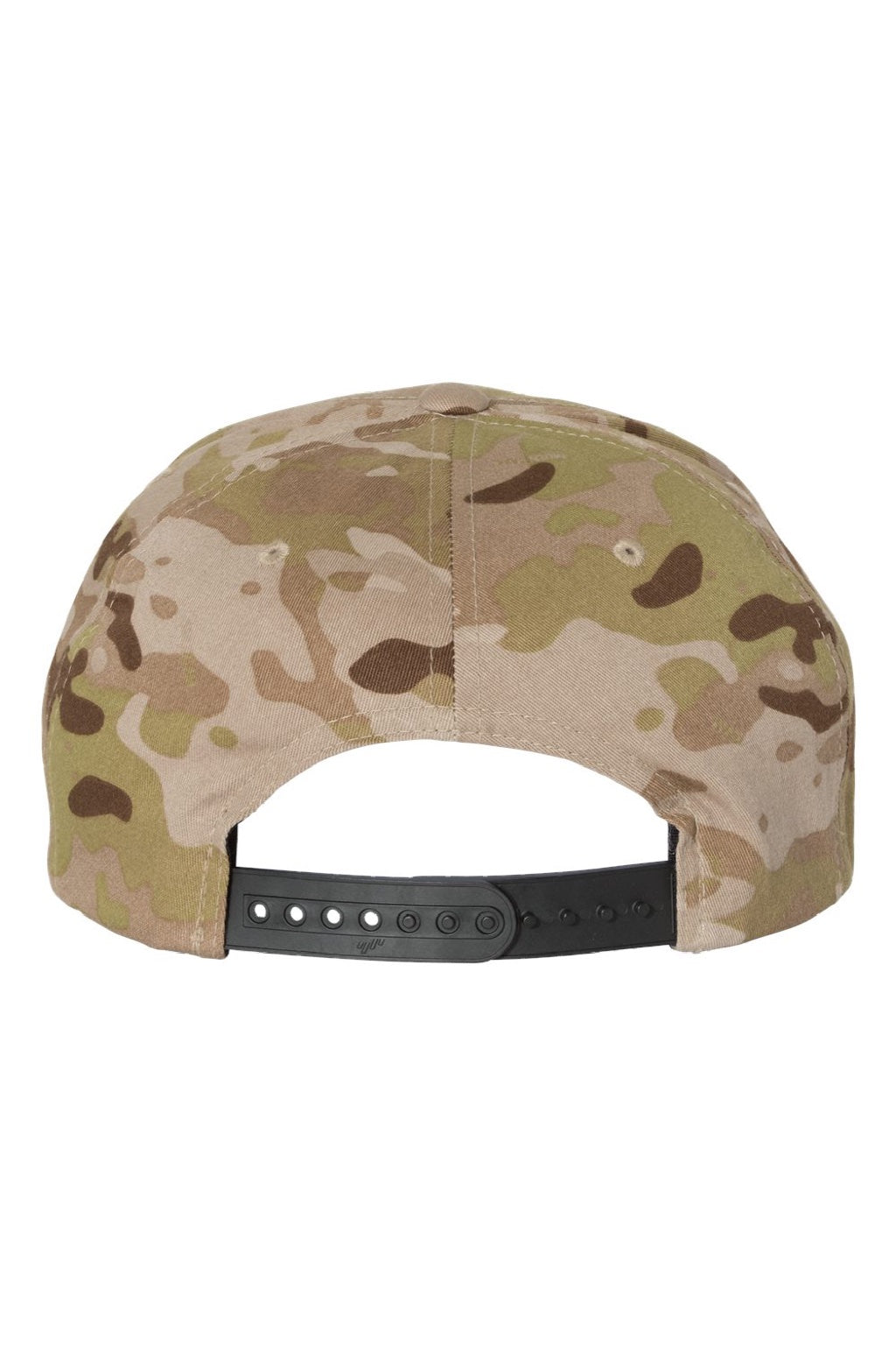 Yupoong Hats 6089/6089MT Mens Adjustable Hat Multicam Arid Flat Back