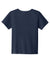 Sport-Tek YST100 Youth Moisture Wicking Competitor United Short Sleeve Crewneck T-Shirt True Navy Blue/White Flat Back