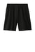 Sport-Tek YST103 Youth Moisture Wicking Competitor United Athletic Shorts Black/White Flat Back