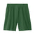 Sport-Tek YST103 Youth Moisture Wicking Competitor United Athletic Shorts Forest Green/White Flat Back