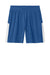 Sport-Tek YST103 Youth Moisture Wicking Competitor United Athletic Shorts Royal Blue/White Flat Front