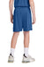 Sport-Tek YST103 Youth Moisture Wicking Competitor United Athletic Shorts Royal Blue/White Model Back