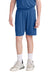 Sport-Tek YST103 Youth Moisture Wicking Competitor United Athletic Shorts Royal Blue/White Model Front