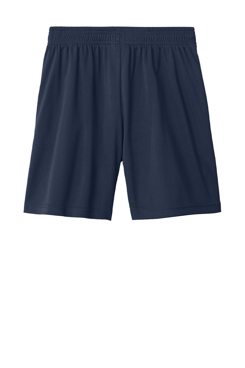 Sport-Tek YST103 Youth Moisture Wicking Competitor United Athletic Shorts True Navy Blue/White Flat Back