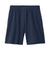 Sport-Tek YST103 Youth Moisture Wicking Competitor United Athletic Shorts True Navy Blue/White Flat Back