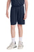 Sport-Tek YST103 Youth Moisture Wicking Competitor United Athletic Shorts True Navy Blue/White Model Front