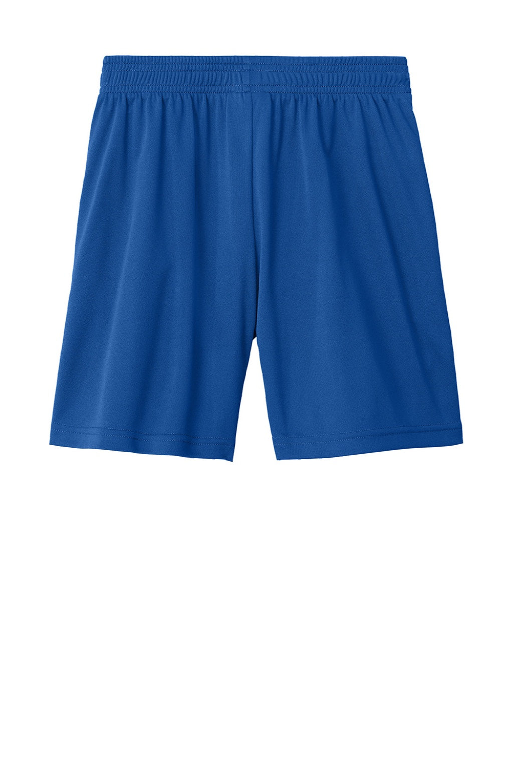 Sport-Tek YST103 Youth Moisture Wicking Competitor United Athletic Shorts True Royal Blue/White Flat Back