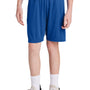 Sport-Tek Youth Moisture Wicking Competitor United Athletic Shorts - True Royal Blue/White