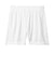 Sport-Tek YST103 Youth Moisture Wicking Competitor United Athletic Shorts White Flat Back