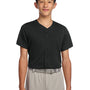 Sport-Tek Youth Tough Mesh Moisture Wicking Short Sleeve Jersey - Black - COMING SOON