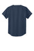 Sport-Tek YST220 Youth Tough Mesh Moisture Wicking Short Sleeve Jersey True Navy Blue Flat Back