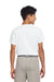Sport-Tek YST220 Youth Tough Mesh Moisture Wicking Short Sleeve Jersey White Model Back