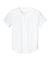 Sport-Tek YST220 Youth Tough Mesh Moisture Wicking Short Sleeve Jersey White Flat Front