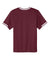 Sport-Tek YST221 Youth Tough Mesh V-Neck Baseball Jersey Maroon Flat Back