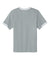 Sport-Tek YST221 Youth Tough Mesh V-Neck Baseball Jersey Silver Grey Flat Back