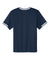 Sport-Tek YST221 Youth Tough Mesh V-Neck Baseball Jersey True Navy Blue Flat Back