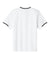 Sport-Tek YST221 Youth Tough Mesh V-Neck Baseball Jersey White Flat Back