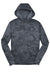 Sport-Tek YST240 Youth Sport-Wick CamoHex Moisture Wicking Fleece Hooded Sweatshirt Hoodie w/ Pouch Pocket Dark Smoke Grey Flat Front
