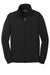 Sport-Tek YST241 Youth Sport-Wick Moisture Wicking Fleece Full Zip Sweatshirt w/ Pockets Black Flat Front