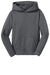 Sport-Tek YST244 Youth Sport-Wick Moisture Wicking Fleece Hooded Sweatshirt Hoodie w/ Pouch Pocket Dark Smoke Grey Flat Front