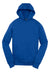 Sport-Tek YST254 Youth Shrink Resistant Fleece Hooded Sweatshirt Hoodie w/ Pouch Pocket True Royal Blue Flat Front