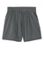 Sport-Tek YST349P Youth PosiCharge Competitor Shorts w/ Pockets Iron Grey Flat Back