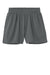 Sport-Tek YST349P Youth PosiCharge Competitor Shorts w/ Pockets Iron Grey Flat Front