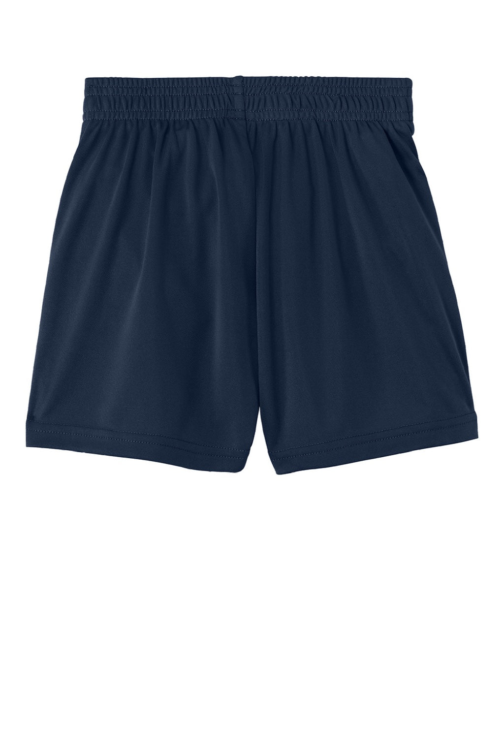 Sport-Tek YST349P Youth PosiCharge Competitor Shorts w/ Pockets True Navy Blue Flat Back