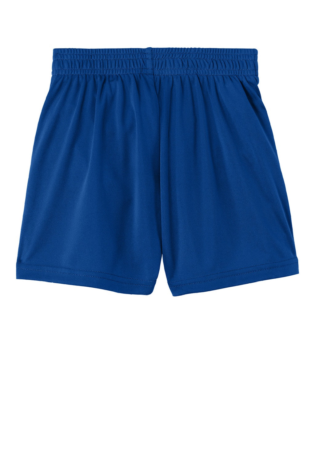 Sport-Tek YST349P Youth PosiCharge Competitor Shorts w/ Pockets True Royal Blue Flat Back