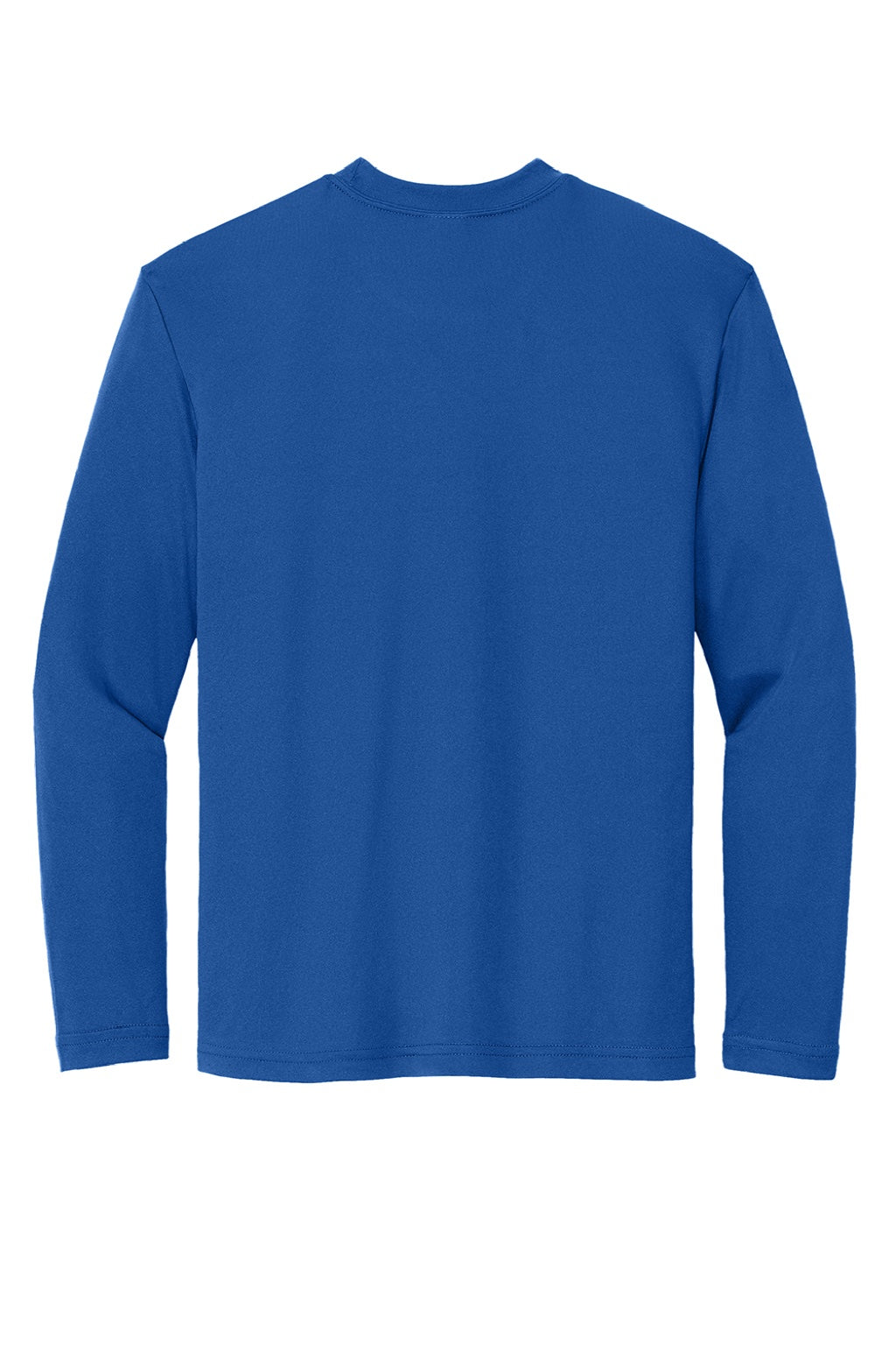 Sport-Tek YST350LS Youth Competitor Moisture Wicking Long Sleeve Crewneck T-Shirt Royal Blue Flat Back