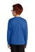 Sport-Tek YST350LS Youth Competitor Moisture Wicking Long Sleeve Crewneck T-Shirt Royal Blue Model Back