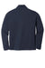 Sport-Tek YST357 Youth Competitor Moisture Wicking 1/4 Zip Sweatshirt True Navy Blue Flat Back