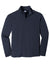 Sport-Tek YST357 Youth Competitor Moisture Wicking 1/4 Zip Sweatshirt True Navy Blue Flat Front