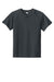 Sport-Tek YST359 Youth Moisture Wicking Competitor 2-Button Short Sleeve Henley Iron Grey Flat Front