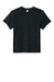 Sport-Tek YST440 Youth Club Moisture Wicking Short Sleeve Crewneck T-Shirt Black/Black Flat Front