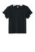 Sport-Tek YST440 Youth Club Moisture Wicking Short Sleeve Crewneck T-Shirt Black/White Flat Front