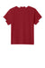 Sport-Tek YST440 Youth Club Moisture Wicking Short Sleeve Crewneck T-Shirt Deep Red/White Flat Back