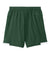 Sport-Tek YST4420 Youth Club Shorts Forest Green/White Flat Back