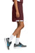 Sport-Tek YST4420 Youth Club Shorts Maroon/White Model Side