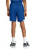 Sport-Tek YST4420 Youth Club Shorts True Royal Blue/White Model Back