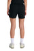 Sport-Tek YST442 Youth Club Moisture Wicking Shorts Black/Black Model Back