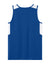 Sport-Tek YST446 Youth Club Track Tank Top True Royal Blue/White Flat Back