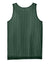 Sport-Tek YST5000 Youth Moisture Wicking Reversible Mesh Tank Top Forest Green/White Flat Back