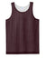 Sport-Tek YST5000 Youth Moisture Wicking Reversible Mesh Tank Top Maroon/White Flat Front