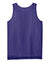 Sport-Tek YST5000 Youth Moisture Wicking Reversible Mesh Tank Top Purple/White Flat Back