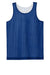 Sport-Tek YST5000 Youth Moisture Wicking Reversible Mesh Tank Top True Royal Blue/White Flat Front